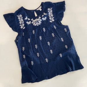 Lucky brand ruffle tank